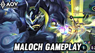 AOV : MALOCH GAMEPLAY | IN SUPPORT - ARENA OF VALOR LIÊNQUÂNMOBILE ROV COT