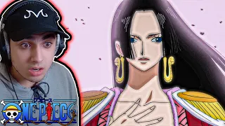 BOA HANCOCK! One Piece REACTION Episode 408-410