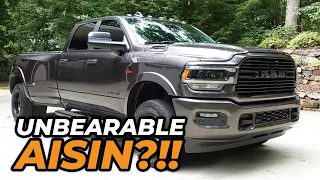 RAM 3500 Q&A Part 1 of 2 // MPGs? Uconnect 8.4 vs 12? Nexen Tires? Air Suspension? Aisin Trans?