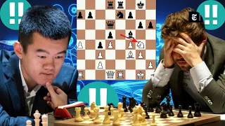 Fickle chess game | Ding Liren vs Magnus Carlsen 8