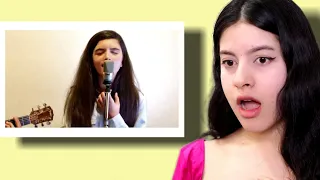 Singer Reacts To ANGELINA JORDAN A Million Years Ago | ANGELINA JORDAN REACTION | Rubishaa