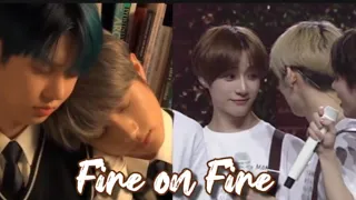 TXT Yeongyu/beomjun - Fire on fire - FMV (special 1 year channel anniversary )