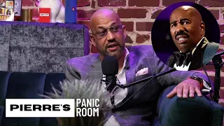Part 2: In the season finale Pierre Opens Up About Confronting Steve Harvey Over Fallout