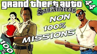 GTA San Andreas [:44:] ALL Non-100% Missions / Activities [100% Walkthrough]