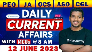 Daily Current Affairs Live | 12 June 2023 |  Bibhuti Sir