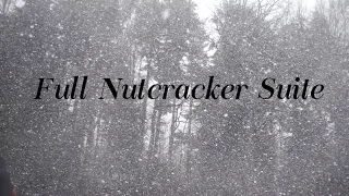 The Nutcracker Suite Audio in Full, Set to a Snowy Backdrop