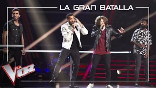 Carlos, Tosh, Dan Rain and Ángel - Believer | The big battle | The Voice Antena 3 2021