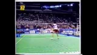 1997 Konica Cup Badminton Mia Audina vs Gong Zhi Chao