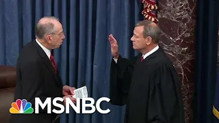 Chief Justice John Roberts Swears In For Trump Impeachment Trial | MSNBC