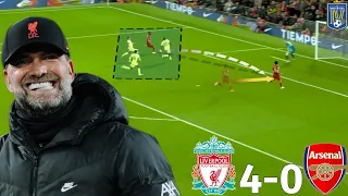 How Klopp Dominated Arteta's Tactics | Liverpool vs Arsenal 4-0 | Tactical Analysis