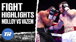 Kieran Molloy Sends Vazem Gasping for Air After Body Shot Knockout | FIGHT HIGHLIGHTS