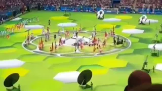 Woow Amazing!! Opening Ceremony FIFA World Cup 2018 Russia With Robbie Williams