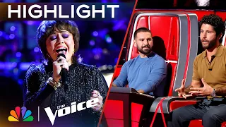 Olivia Rubini Pulls on the Heartstrings with Her Cover of "I'll Stand By You" | The Voice Playoffs