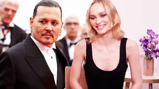Lily-Rose Depp REACTS to Johnny's 7-Minute Standing Ovation at Cannes (Exclusive)