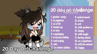 || 20 Day Oc Challenge But Make It ✨ One Video ✨ ||