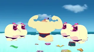 Oggy and the Cockroaches - The polar bears wear the clothes, because Oggy cries… 😂 (HD)