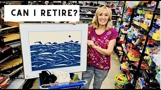 I'm hoping it makes me RICH! LOL | Goodwill thrift with me