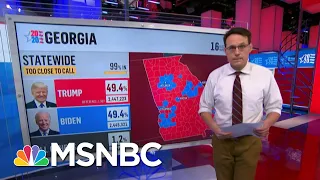 Kornacki: Trump And Biden Close To A Tie In Georgia | MSNBC