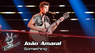 João Amaral  - "Something" | Prova Cega | The Voice Portugal