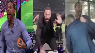 Rio Ferdinand Top Crazy Goal Reactions (Man UTD, Barcelona, PSG, Tottenham)