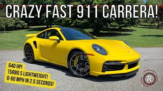 The 2022 Porsche 911 Turbo S Lightweight Is A Stupid Fast Bargain Priced Hyper Car