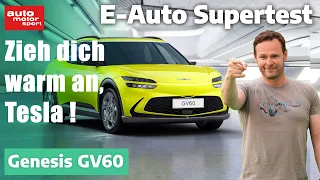 Genesis GV60: Mehr Sport als im Tesla Model Y! - E-Auto Supertest | auto motor sport