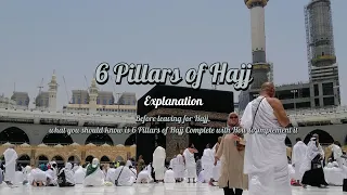 Before leaving for Hajj, what you should know is 6 Pillars of Hajj Complete with How to Implement it