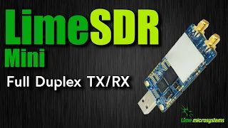 LimeSDR Mini - Full Duplex SDR Transceiver - DATV - QO100 - Es Hail 2