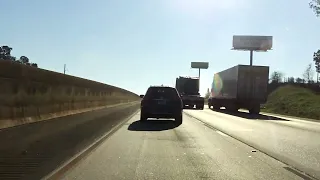 Interstate 75 - Georgia (Exits 185 to 177) southbound