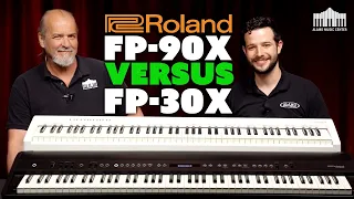 Roland FP-90X vs FP-30X Digital Piano Comparison - Best Features & Sounds