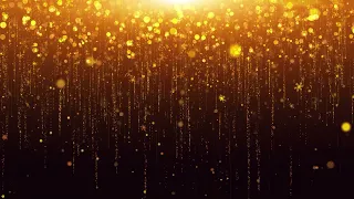 Gold glitter Happy New Year Background