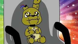 How to Make Five Nights at Freddy's 3 Not Scary! | FNAF 3 Not Scary! Baby Springtrap!