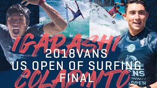 Kanoa Igarashi vs Griffin Colapinto 2018 Vans US Open of Surfing - Final Heat Replay