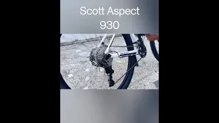 Scott Aspect 930 - Shimano deore shifting