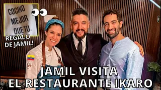 Jamil visita el Restaurante Ikaro de la Chef Carolina Sánchez en Ecuador