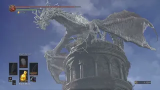 DARK SOULS III 100% Walkthrough Archdragon Peak pt2 Dragon-Kin Mausoleum to Great Belfry Bonfire