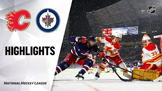 NHL Highlights | Flames @ Jets 10/26/19