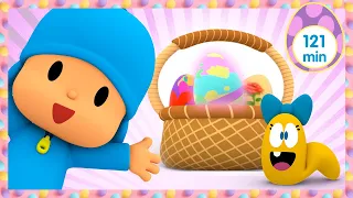 🔍 POCOYO PORTUGUÊS do BRASIL - Procurando Ovos de Páscoa [121 min] DESENHOS ANIMADOS para crianças