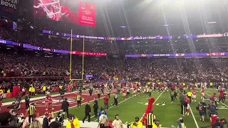 End of Super Bowl 58: Chiefs score a TD to win game