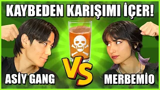 GUESS THE RIGHT DRINK! | PUNISHMENT GAME @MERBEMIO VS @ASIYGANG