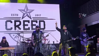 Creed Fisher (w/Jesse Keith Whitley) - "....Burn My Flag" @ Skydeck Broadway Nashville 10/21/2022