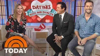 Dean Cain and Ryan Eggold Share Their Dating Do’s and Don’ts | TODAY