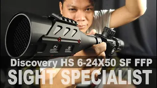 Discovery HS 6-24X50 SF FFP (SIGHT SPECIALIST)