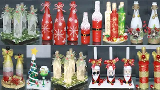 10+ DIY Christmas Wine Bottle Crafts to Put the Fun Into Your Festive Decor