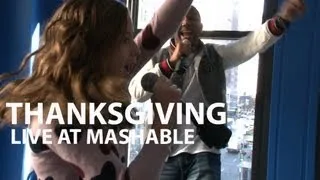 Nicole Westbrook Performs "It's Thanksgiving" @ Mashable