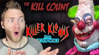 THIS MOVIE NEEDS A SEQUEL!! Reacting to "Killer Klowns from Outer Space" Kill Count by Dead Meat