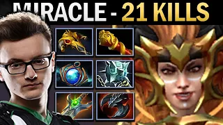 Lina Gameplay Miracle with Gleipnir and 21 Kills - Dota 2 Ringmaster