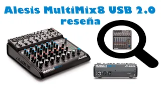 Alesis multimix 8 USB 2 0  TUTORIAL COMPLETO