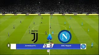 JUVENTUS VS SSC NAPOLI - SERIE A 2023/24 MATCH ! FULL PC GAMEPLAY