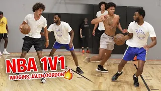 Andrew Wiggins, Aaron Gordon, Jalen Johnson,& Justise Winslow *NBA 1v1 GET'S INTENSE*